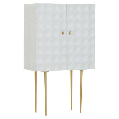 Satara Cream Finish Mango Wood Cabinet