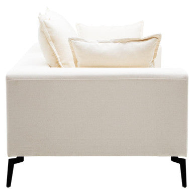 Avignon Cream Fabric 3 Seater Sofa