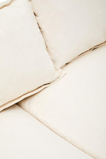Avignon Cream Fabric 3 Seater Sofa