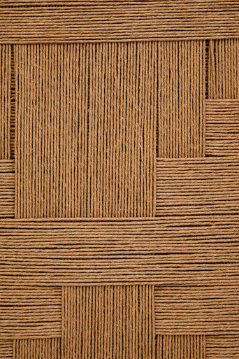Teora Natural Mango Wood 4 Door Sideboard with Rope Detail