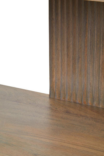 Torello Grey Wash Mango Wood 5 Tier Shelf Unit