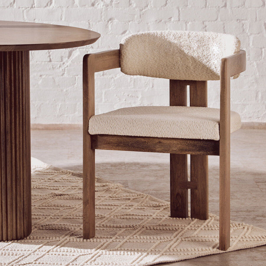 Grey Mango Wood Chair | Torello