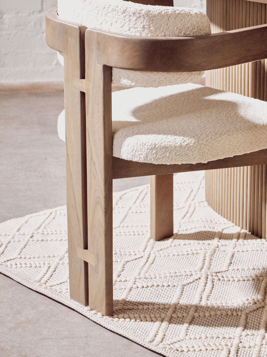 Grey Mango Wood Chair | Torello