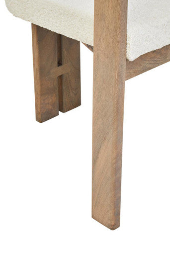 Grey Mango Wood Chair | Torello