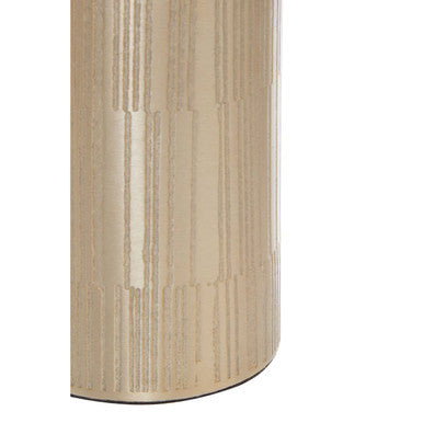 Allegra Champagne Aluminium Soap Dispenser with Line Effect