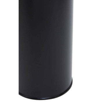 Allegra Black Finish Bathroom Toilet Brush with Holder