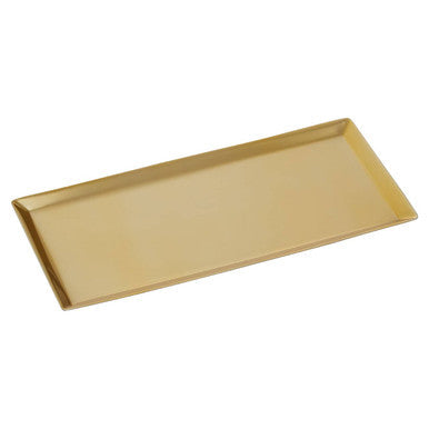 Allegra Gold Stainless Steel Bathroom Tray