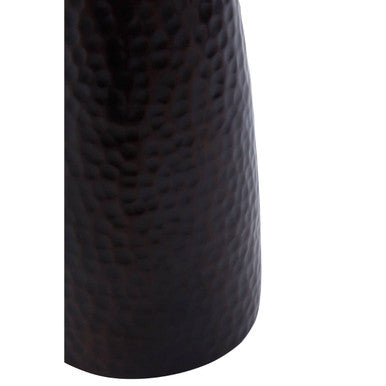 Allegra Dark Bronze Aluminium Soap Dispenser with Hammered Effect