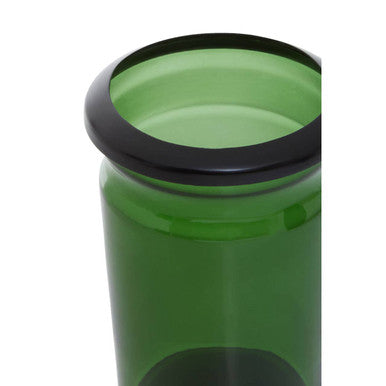 Allegra Green Glass Bathroom Tumbler