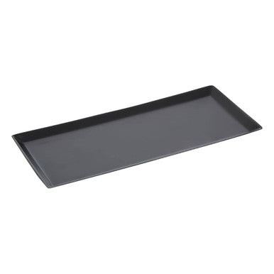 Allegra Black and Gold Stainless Steel Bathroom Tray