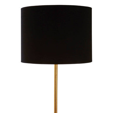 White Marble and Gold Floor Lamp | Sika