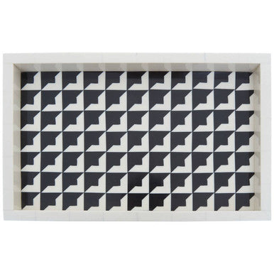 Black and White Tray | Davino