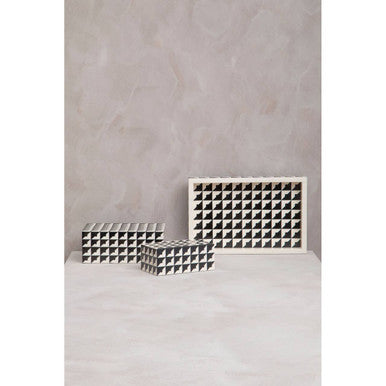 Black and White Tray | Davino
