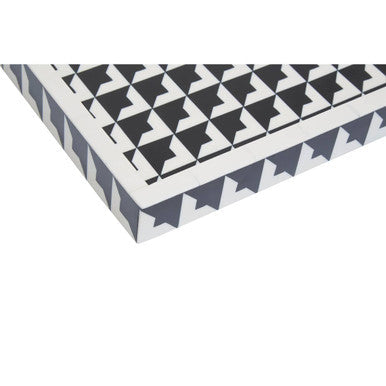 Black and White Tray | Davino