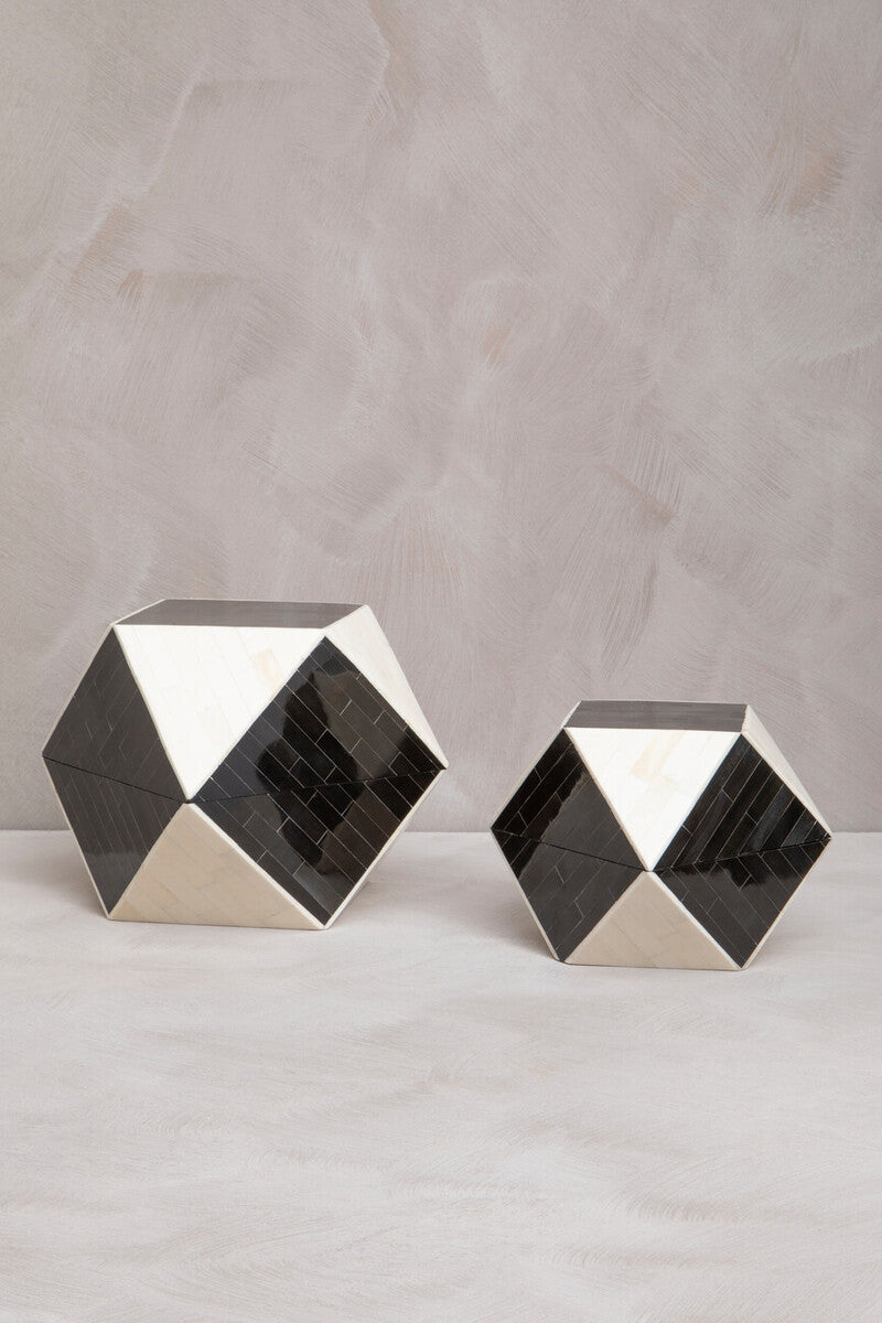 Black and White Small Trinket Box | Donato