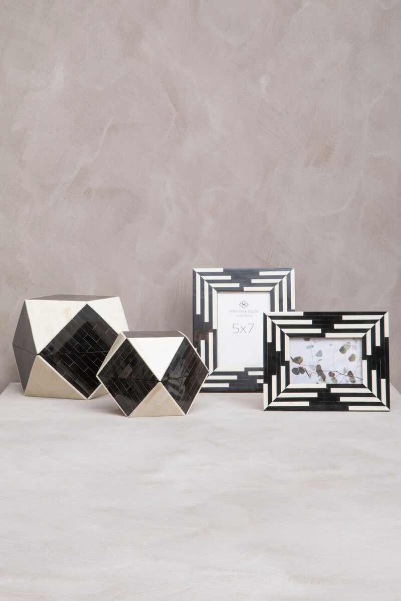 Black and White Small Trinket Box | Donato