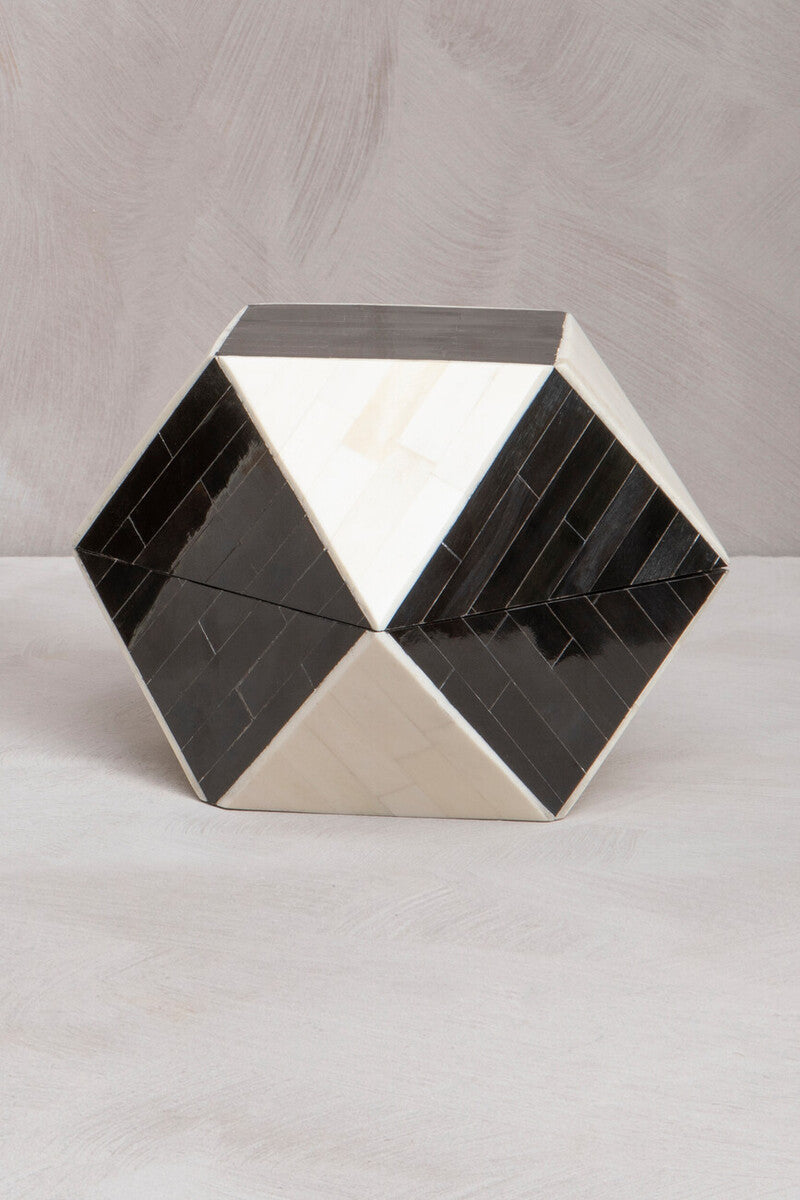Black and White Small Trinket Box | Donato