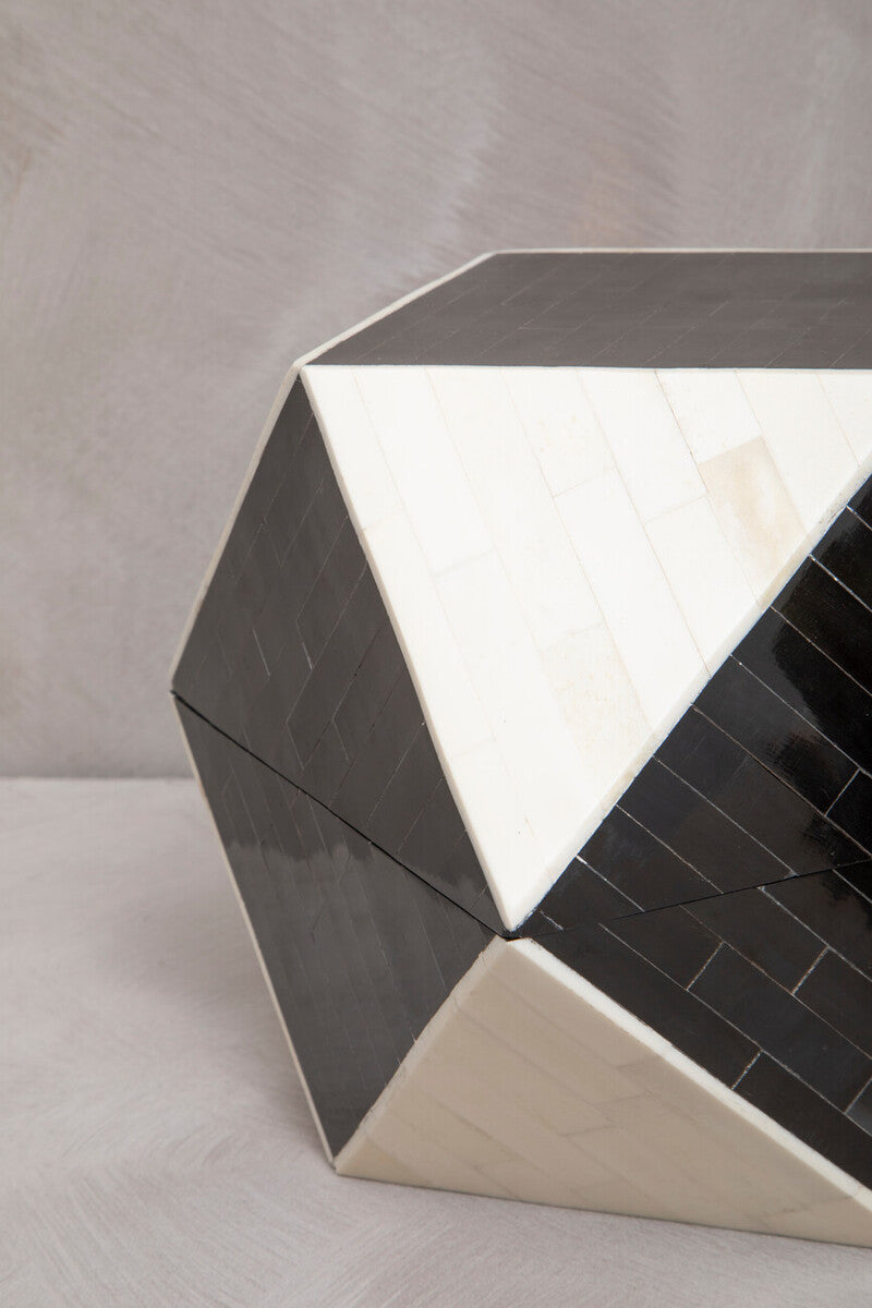 Black and White Large Trinket Box | Donato