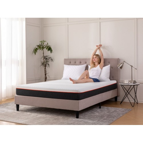 Good Night Comfort Memory Foam Mattress – 16cm Thick Pressure Relief Mattress with Cooling Foam & Supportive 3-Layer Design - Small Double Bed