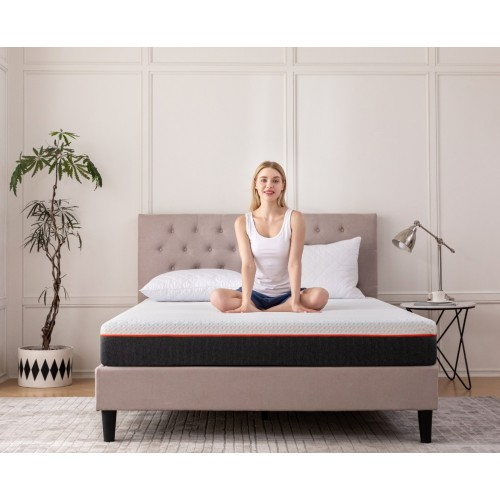 Good Night Comfort Memory Foam Mattress – 16cm Thick Pressure Relief Mattress with Cooling Foam & Supportive 3-Layer Design - Small Double Bed