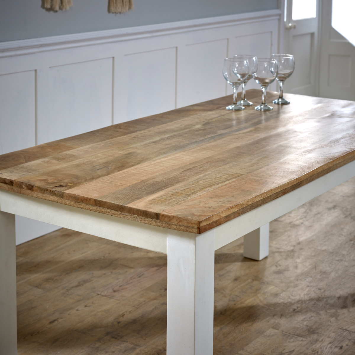 Dining Table 170cm Solid Mango Wood