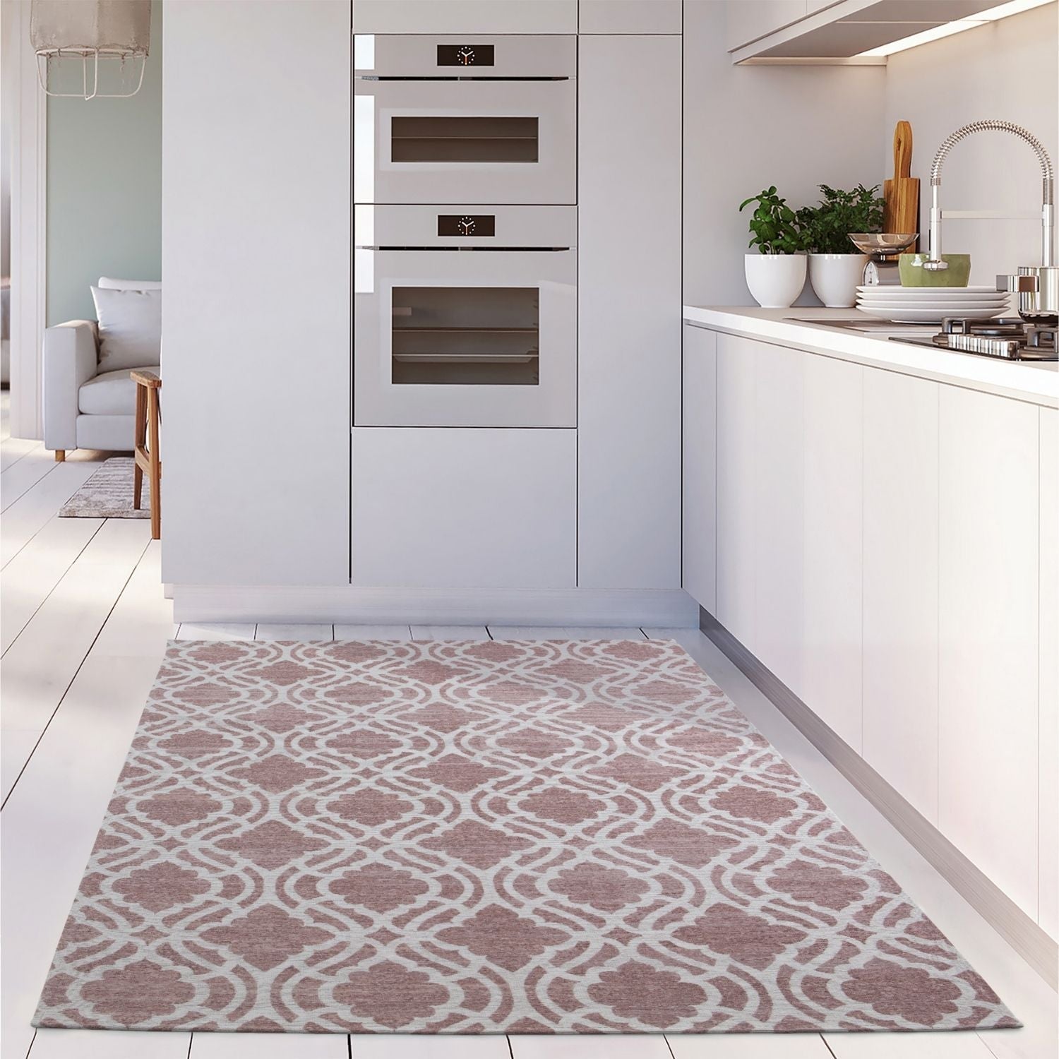 Washable Rug Carina Pink | 6902P