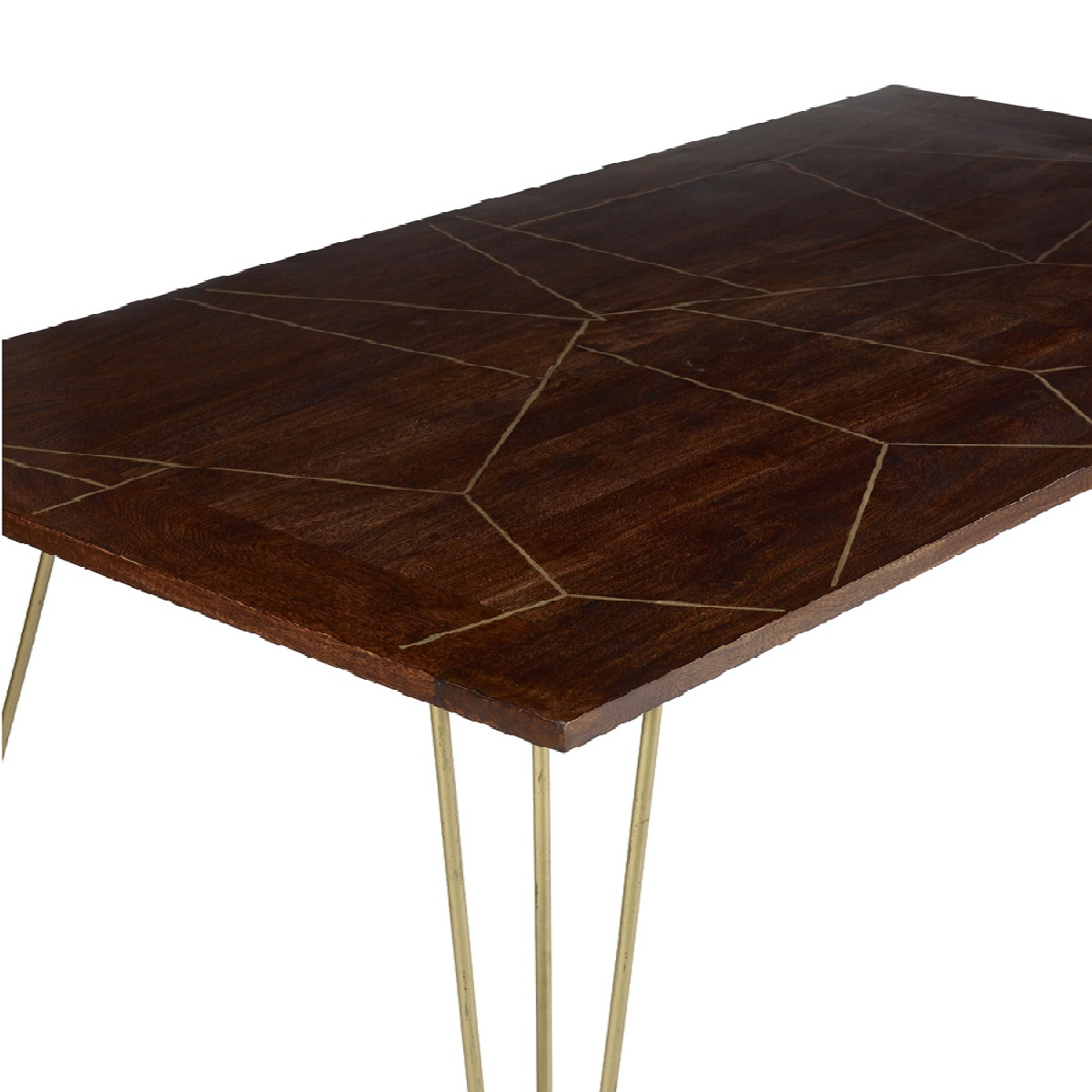 Dark Gold Dining Table