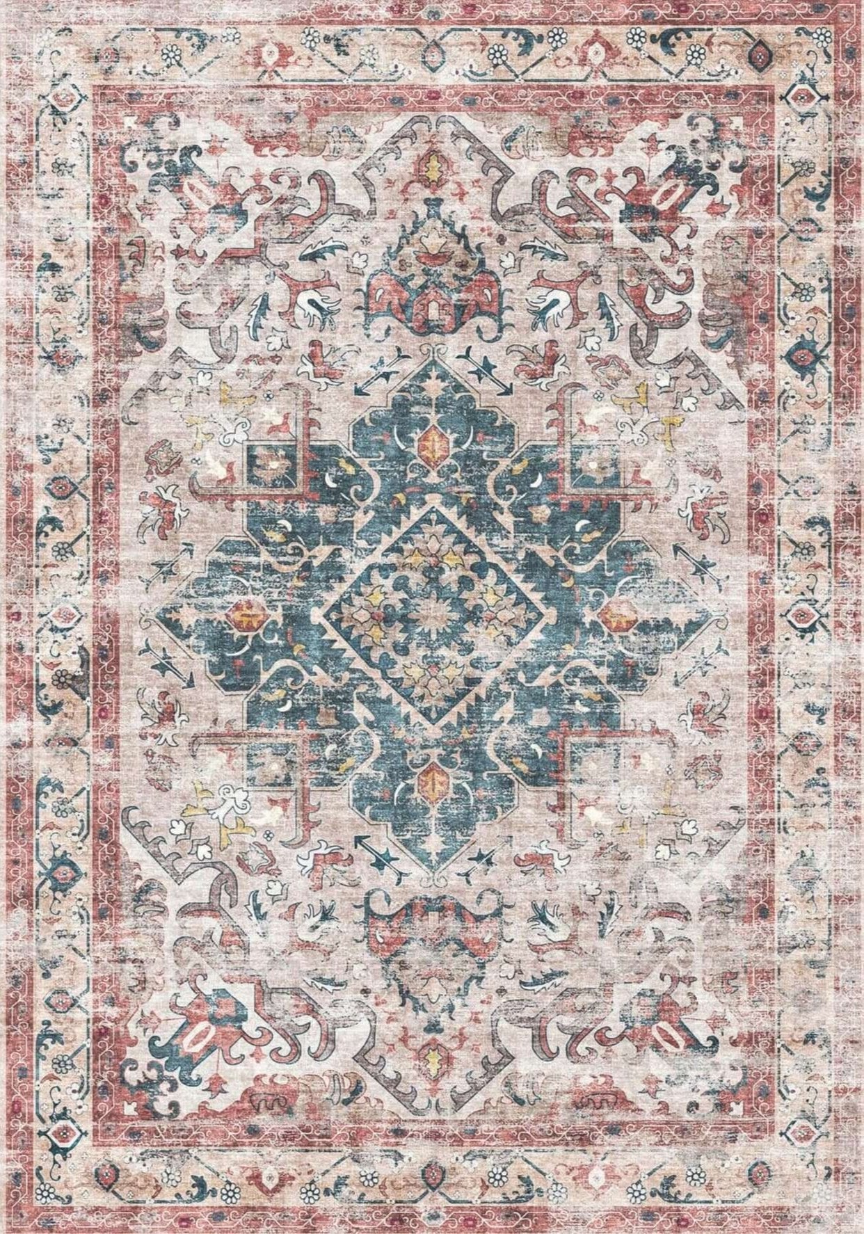 Buram Vintage Washable Rug