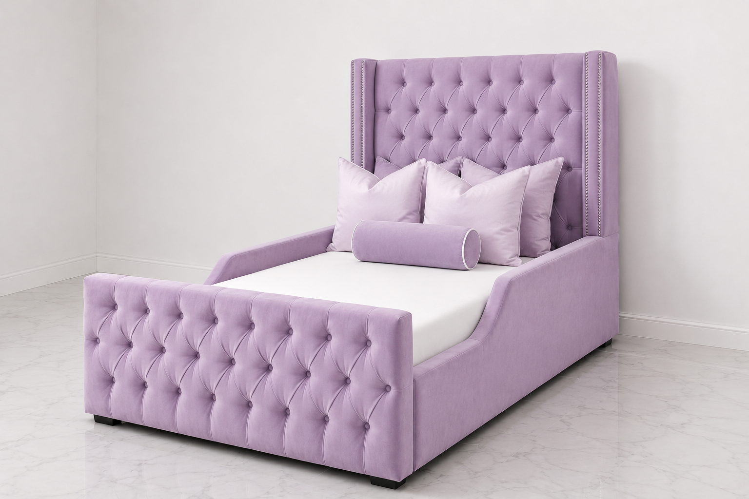 Elizabeth Junior Royalty Upholstered Bed Frame