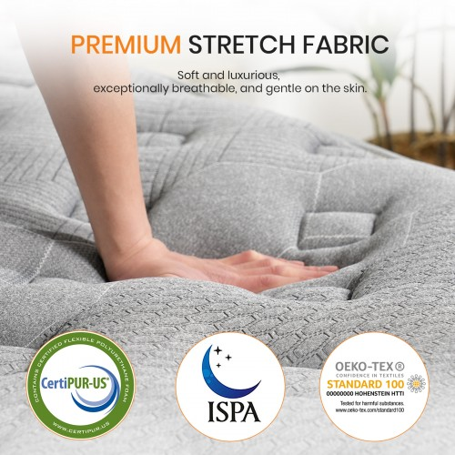 Good Night 7-Zone Hybrid Pocket Springs Medium-Firm Mattress with 3D Breathable Fabric - Double Bed