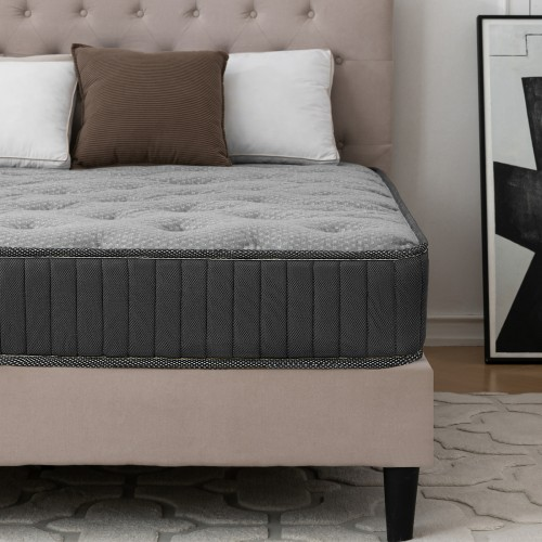Good Night 18cm Medium Firm Memory Foam and Bonnell Spring Mattress – Pressure Relief, Cooler Sleep - Double Bed