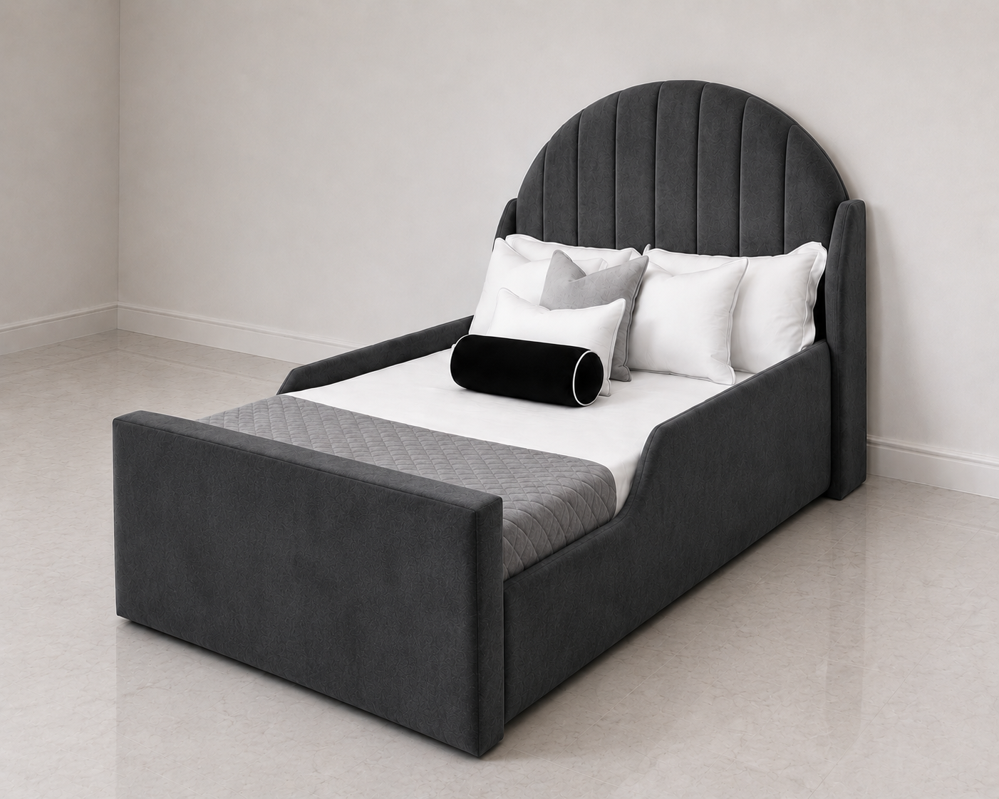 Amaia Junior Royalty Upholstered Bed Frame
