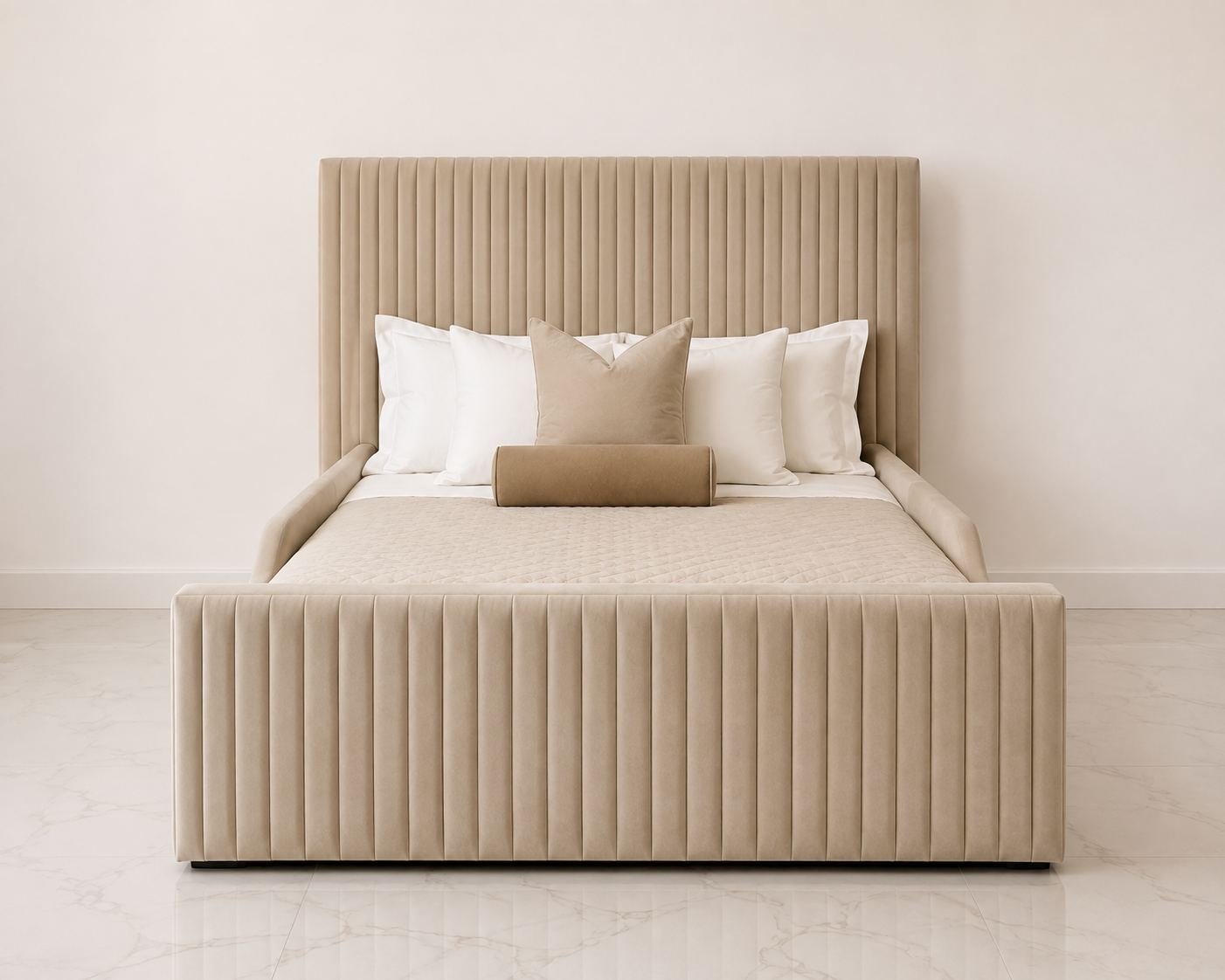 Charlotte Junior Royalty Upholstered Bed Frame