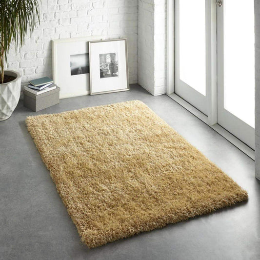 Ochre Shaggy Rug