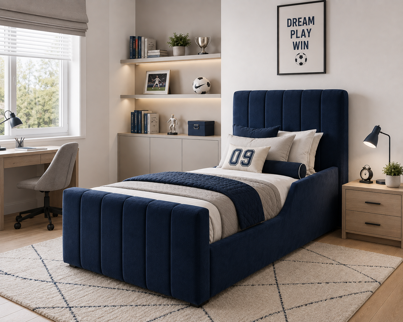 Arthur Junior Royalty Upholstered Bed Frame