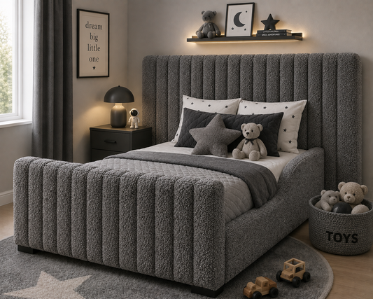 Charlotte Junior Royalty Upholstered Bed Frame