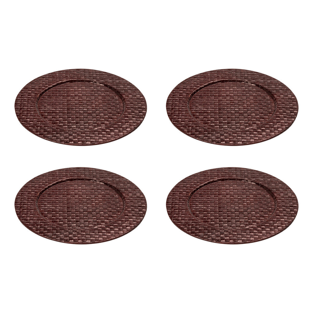 Brown Charger Plate | Pandanus
