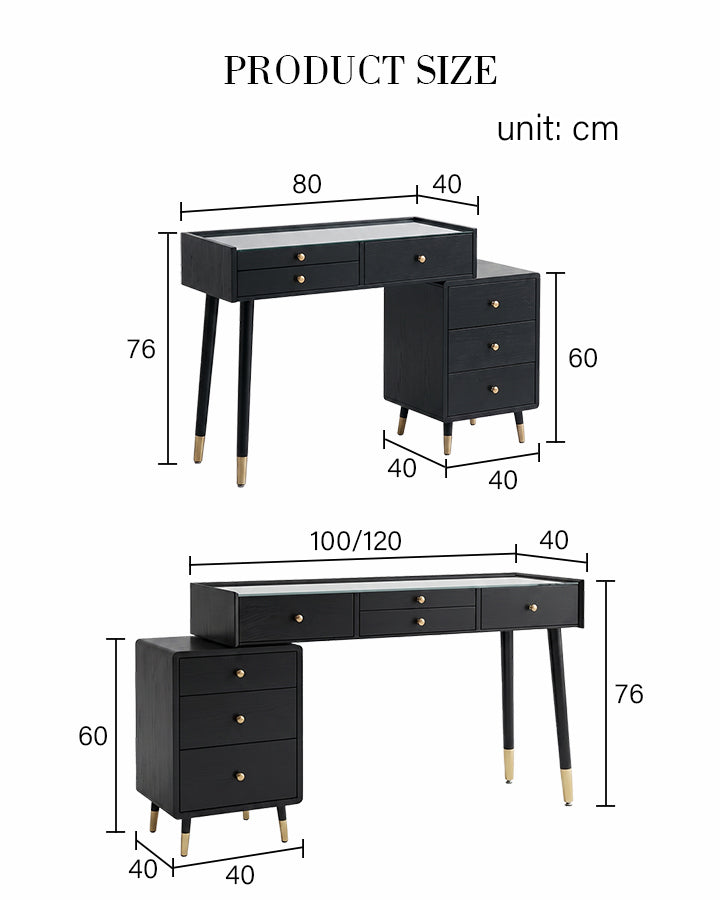 Aadyanth Dressing Table with Mirror