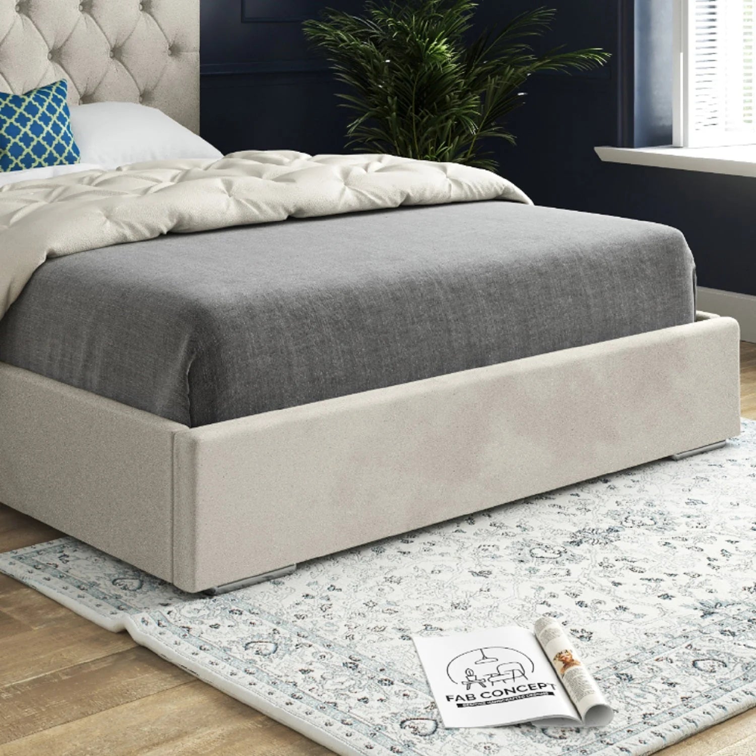 Ascot Upholstered Bed Frame