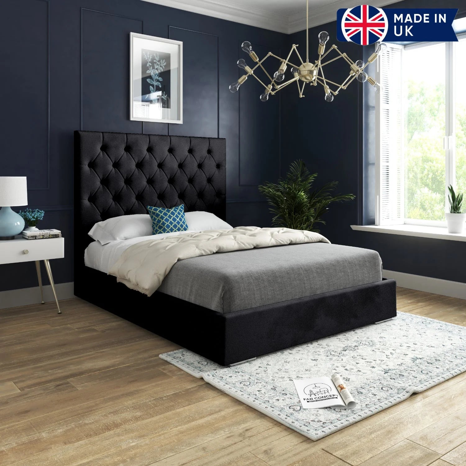 Ascot Upholstered Bed Frame