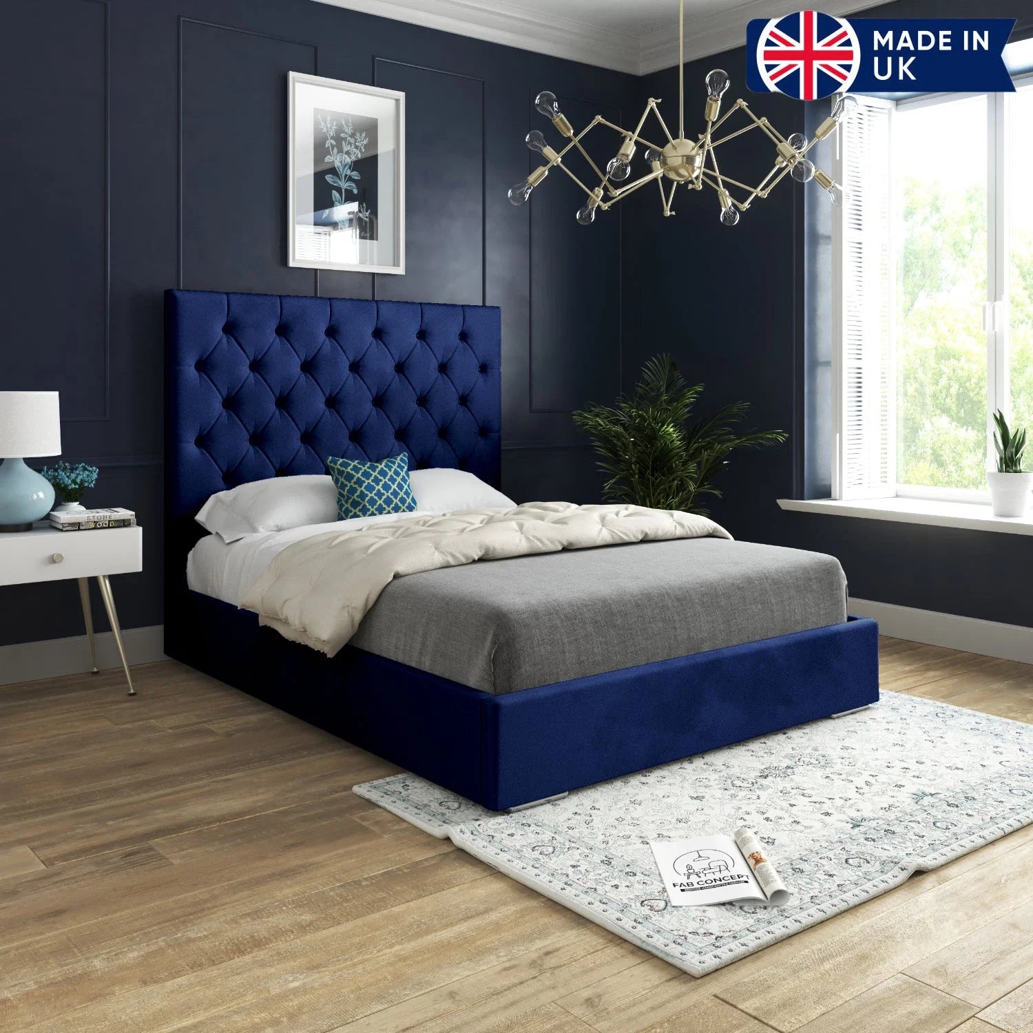 Ascot Upholstered Bed Frame