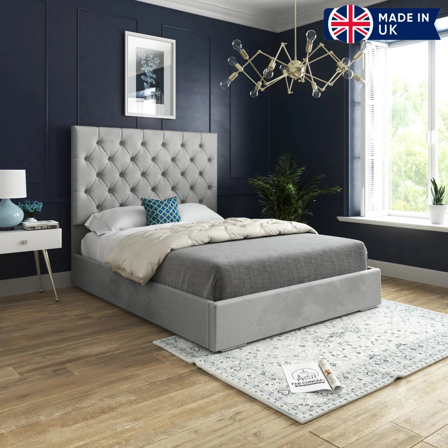 Ascot Upholstered Bed Frame