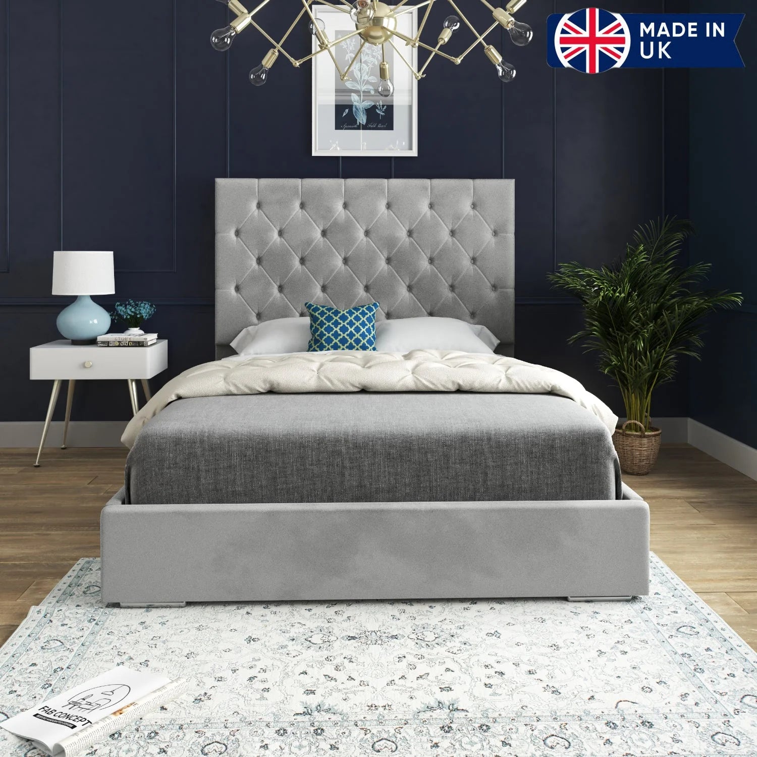 Ascot Upholstered Bed Frame