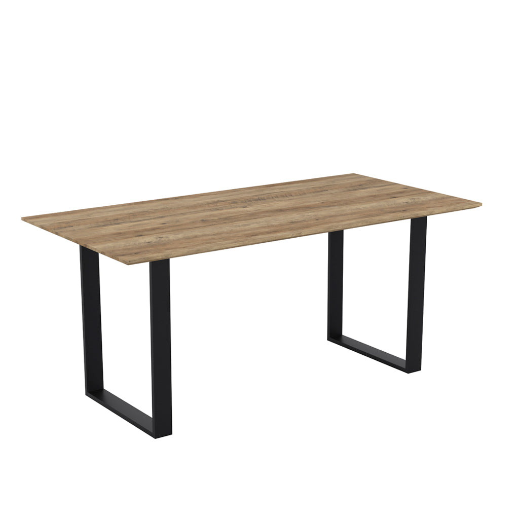 Annette Russet & Black Dining Table