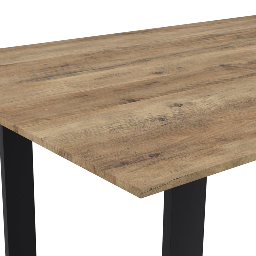 Annette Russet & Black Dining Table