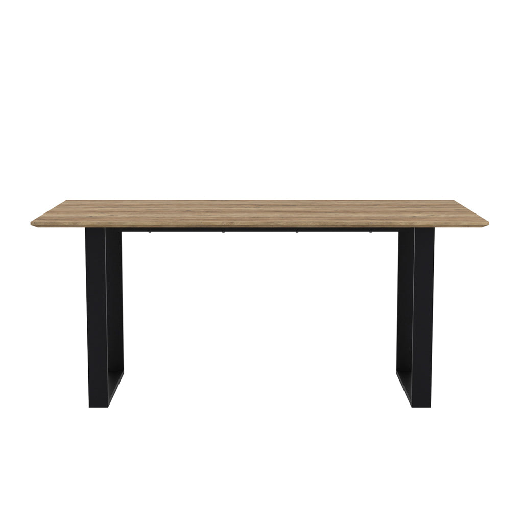 Annette Russet & Black Dining Table