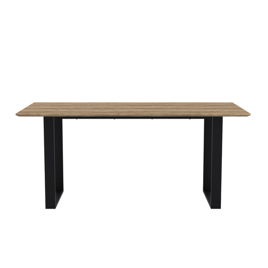 Annette Russet & Black Dining Table