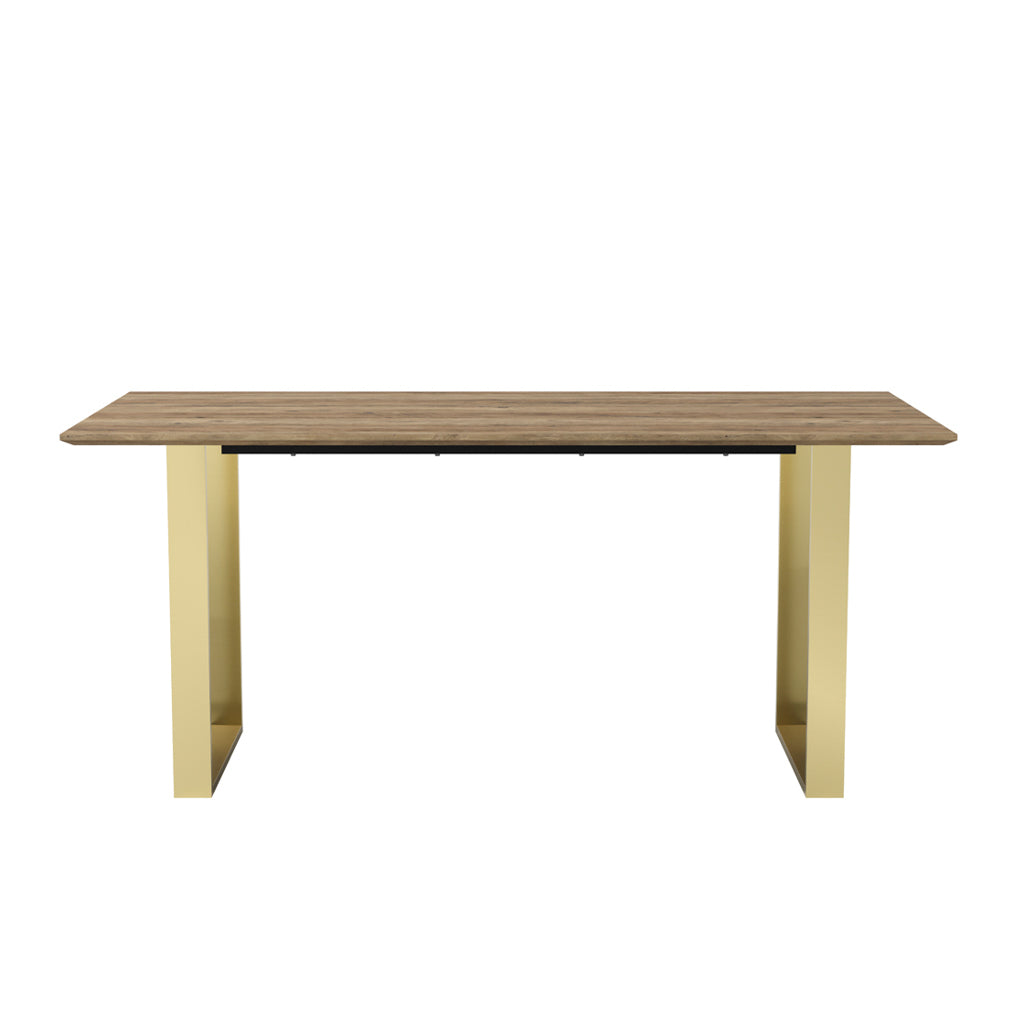 Annette Russet & Gold Dining Table