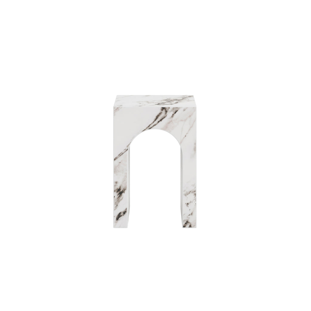 San Leo Arch Calacatta Side Table