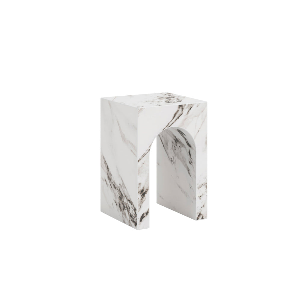 San Leo Arch Calacatta Side Table